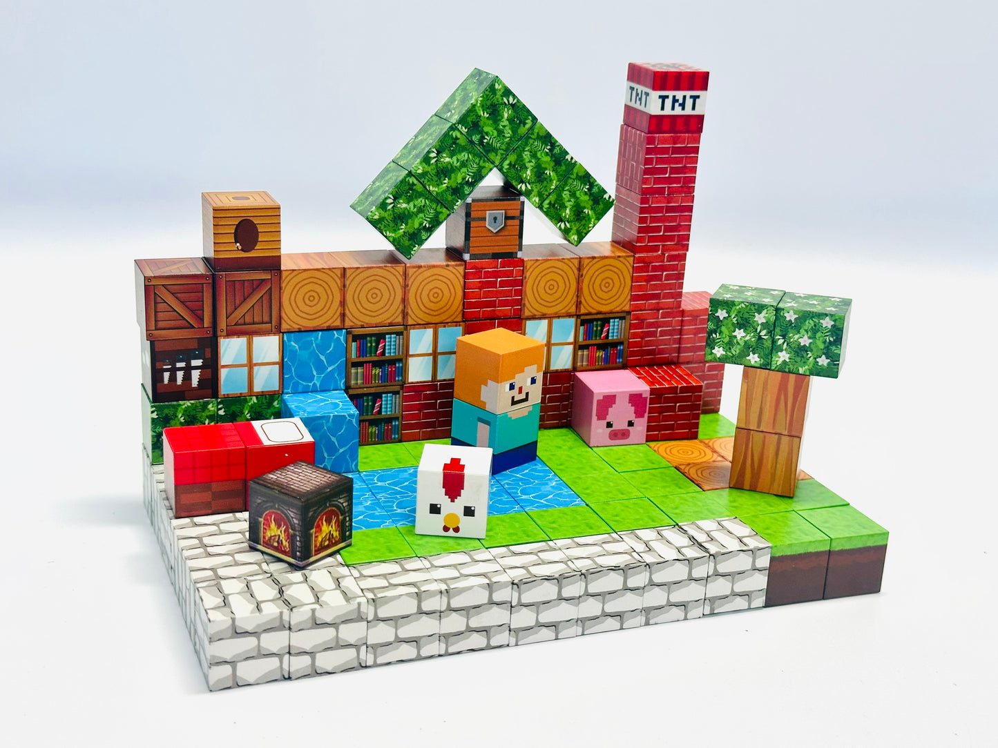 MindGlow 200pcs Magnetic Building Blocks - STEM Educational Toy for Kids (Ages 3+)