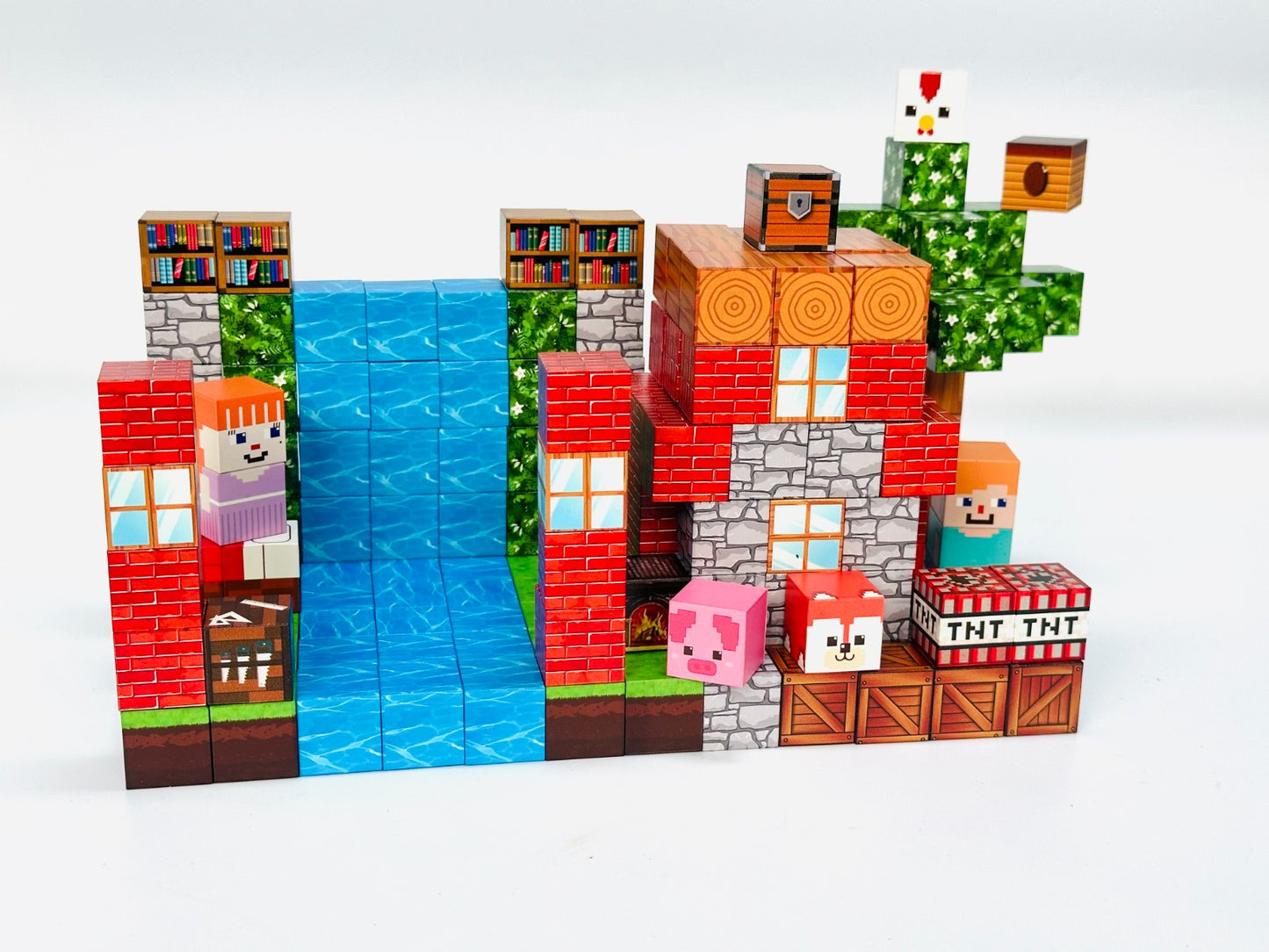 MindGlow 200pcs Magnetic Building Blocks - STEM Educational Toy for Kids (Ages 3+)